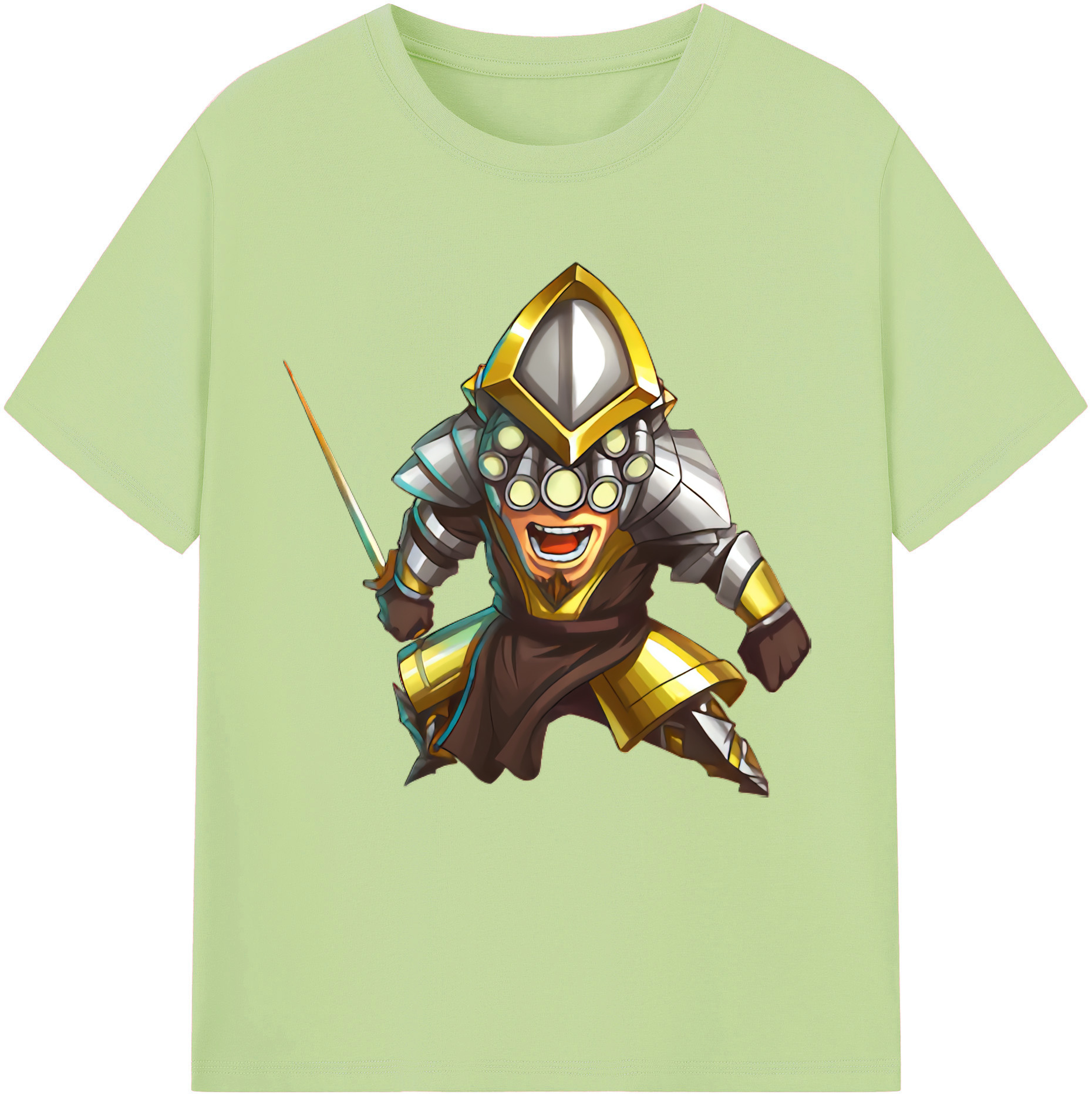 リーグ・オブ・レジェンド League of Legends LOL 綿100％半袖Tシャツ（フロントプリント）